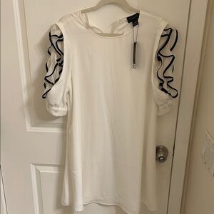 Gracia Black and White Dress